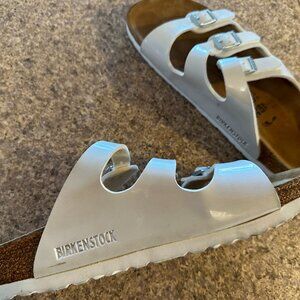 White Birkenstock Women's Sandals EU size 39